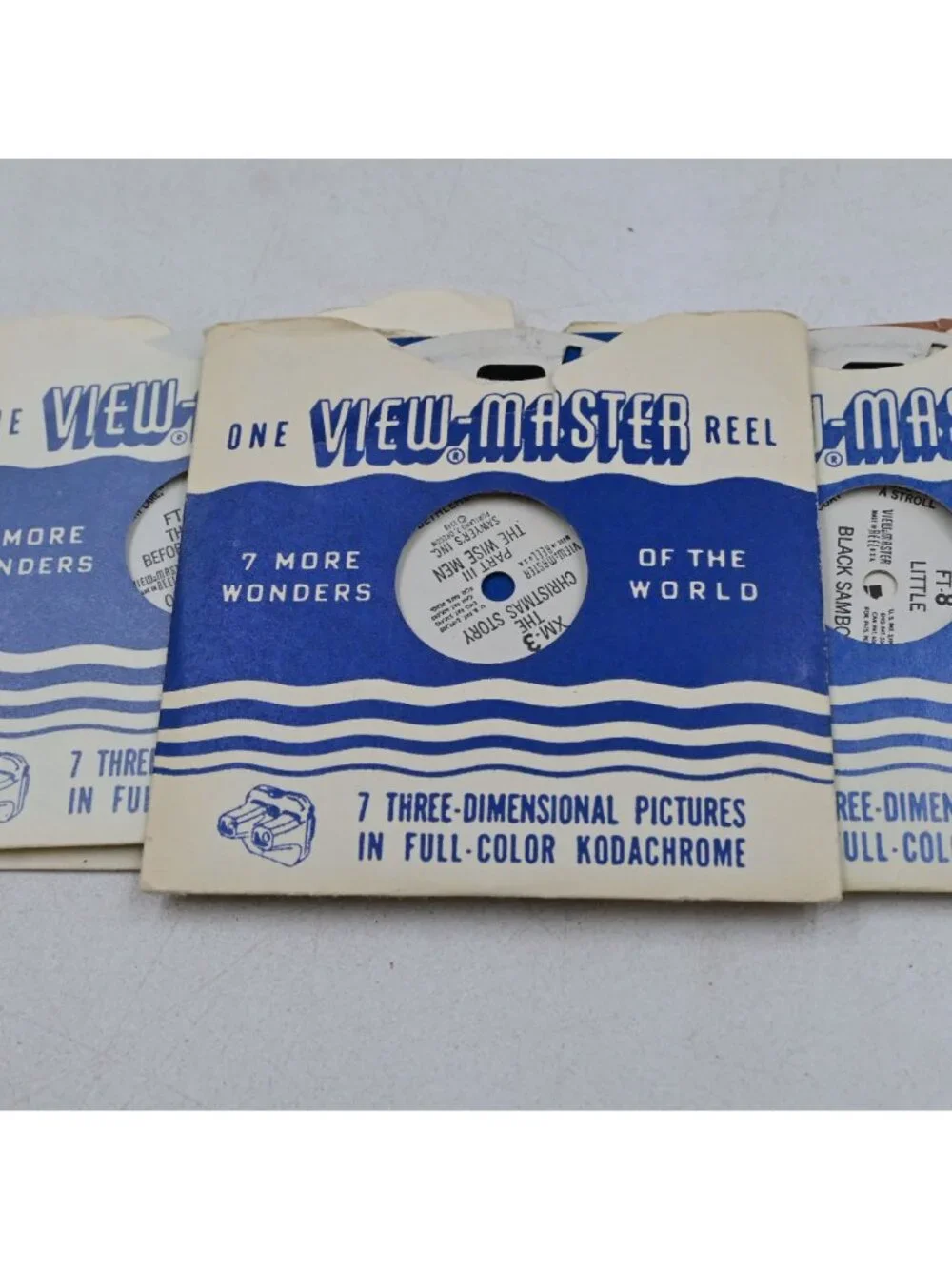 Sawyers Bakelite View-Master Stereoscope Vintage 1950's  W/ Reels